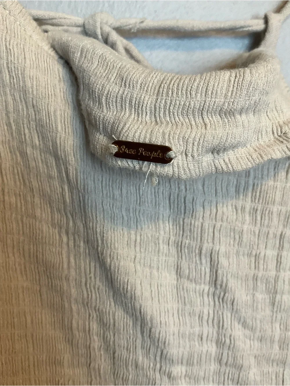 Free People sleek beige